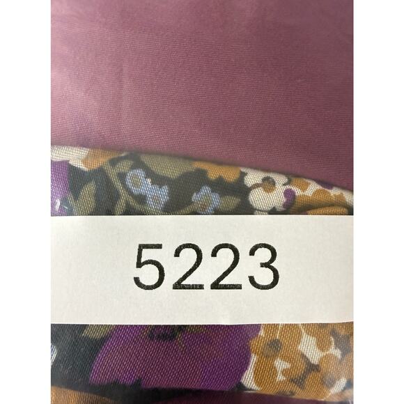 Boston Traveler Size 9-10 Career Notched Floral Lined Blazer Jacket Purple - Picture 7 of 7